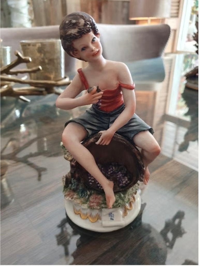 Porselein  capodimonte napels, Ophalen of Verzenden