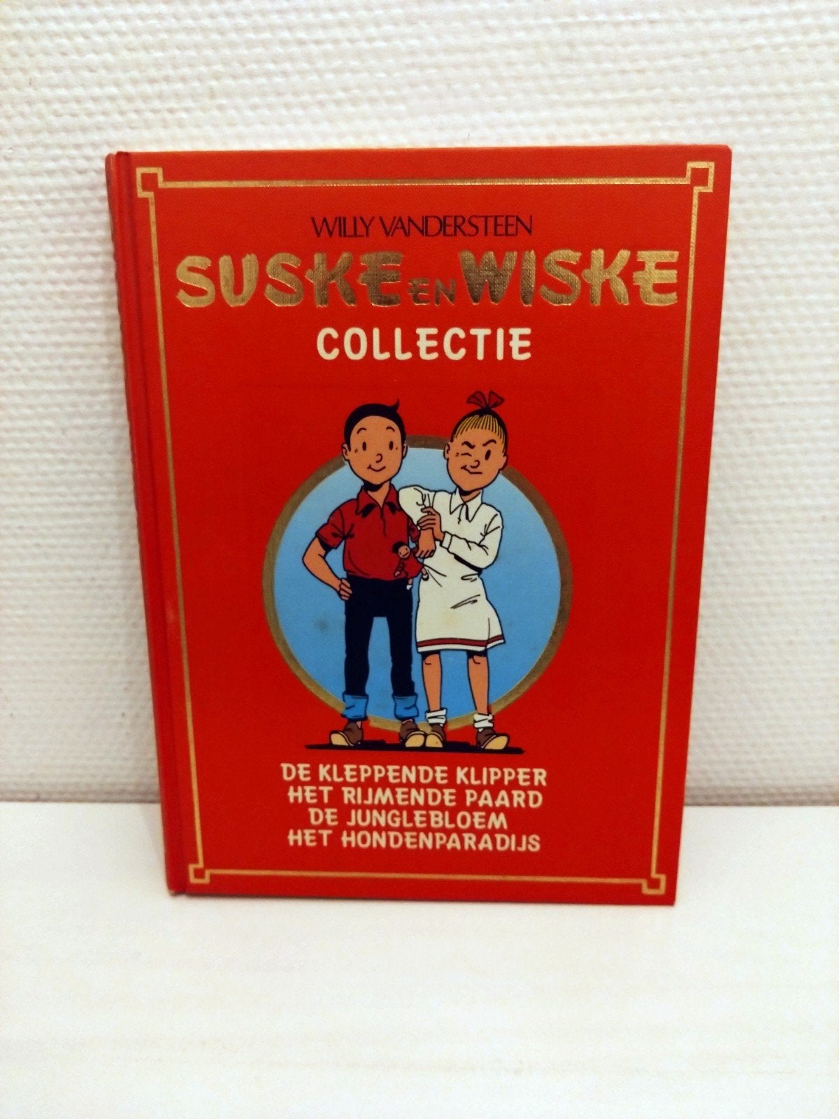 Suske en Wiske Collectie met vier verhalen., Meerdere stripboeken, Ophalen of Verzenden, Zo goed als nieuw, Willy Vandersteen