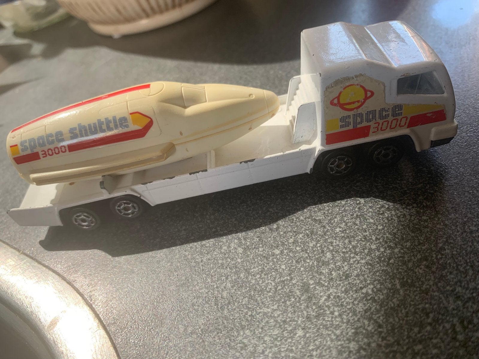 Majorette space shuttle 3000, bespeeld, Ophalen of Verzenden, Gebruikt, Overige typen