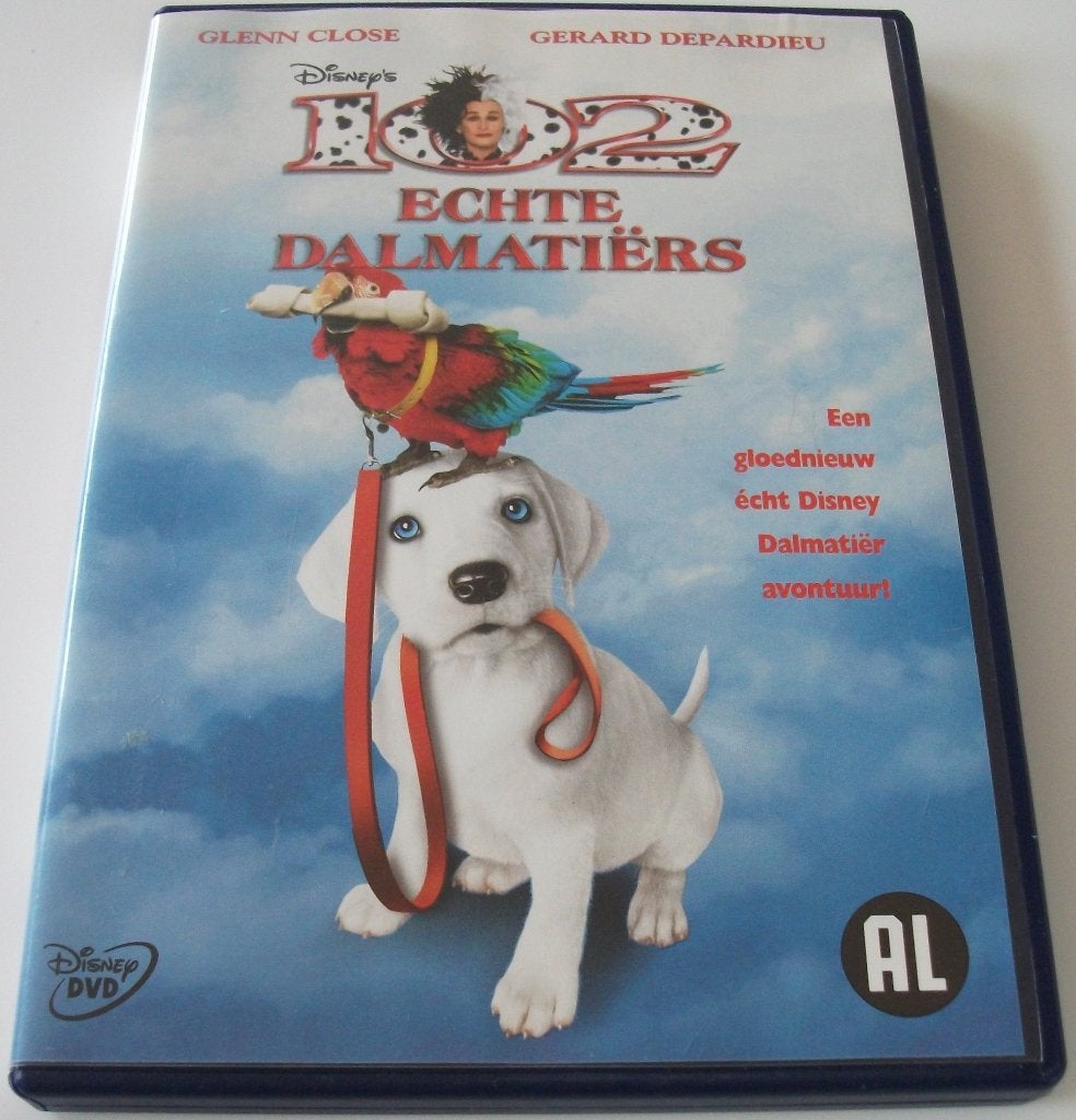 Dvd *** 102 ECHTE DALMATIËRS *** Walt Disney, Nederlands, Alle leeftijden, Overige genres, Nederlands