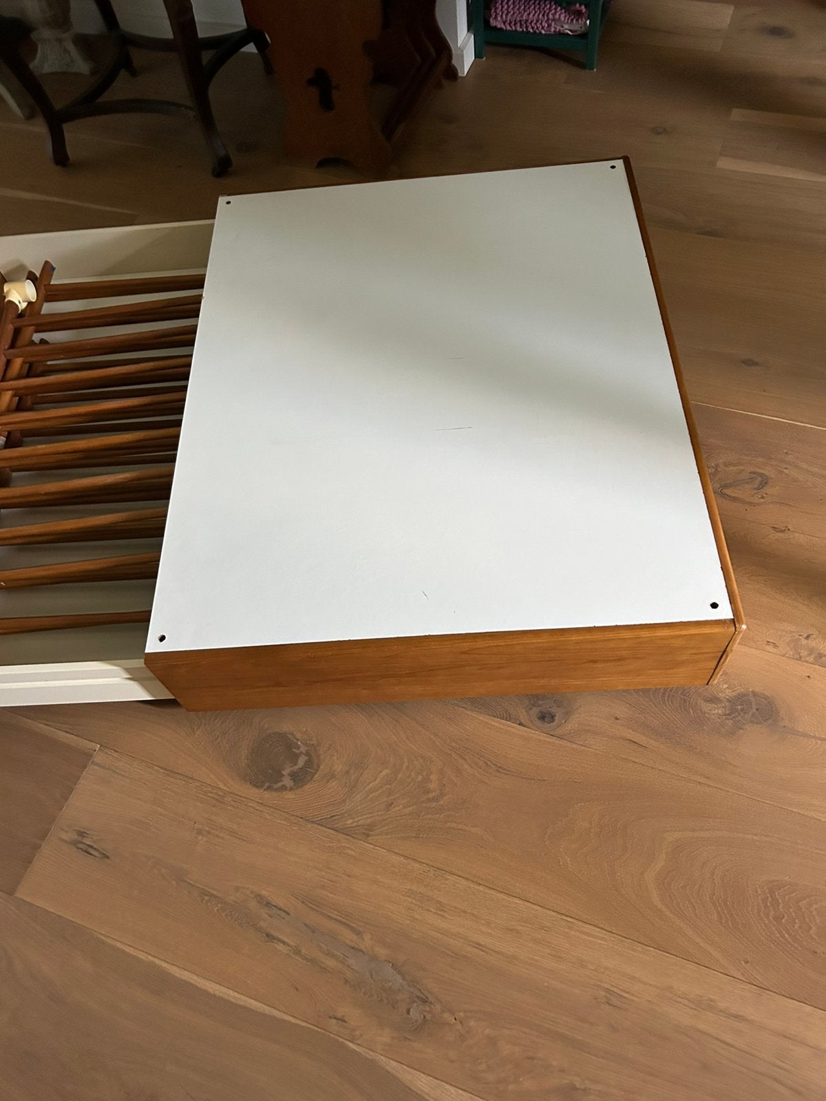Kinderbox. Bobita gratis op halen., Kinderen en Baby's, Boxen, Ophalen of Verzenden, Gebruikt, Vierkant, In hoogte verstelbaar