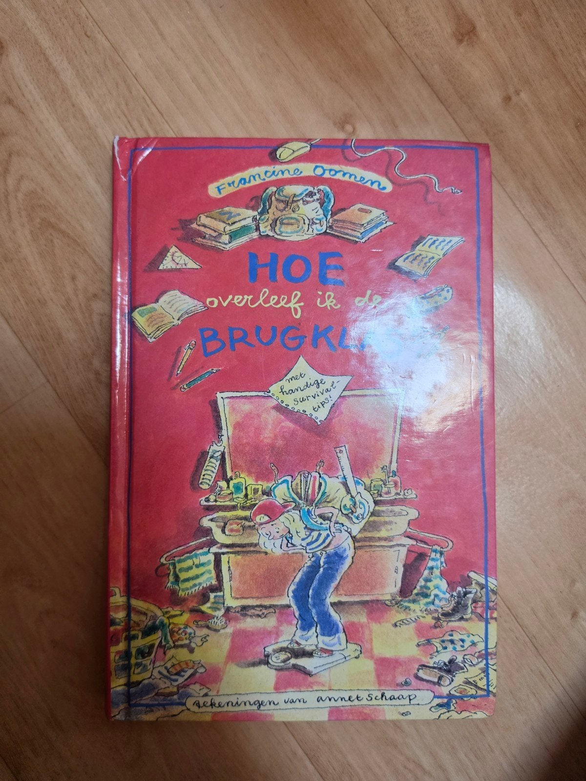Hoe overleef ik de brugklas? - Francine Oomen, Boeken, Kinderboeken | Jeugd | 13 jaar en ouder, Gelezen, Fictie, Ophalen of Verzenden