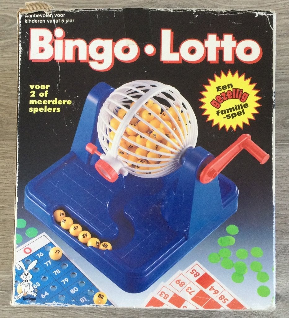 Bingo Lotto Spel - Compleet en in goede staat, Een of twee spelers, Ophalen of Verzenden, Gebruikt, MB