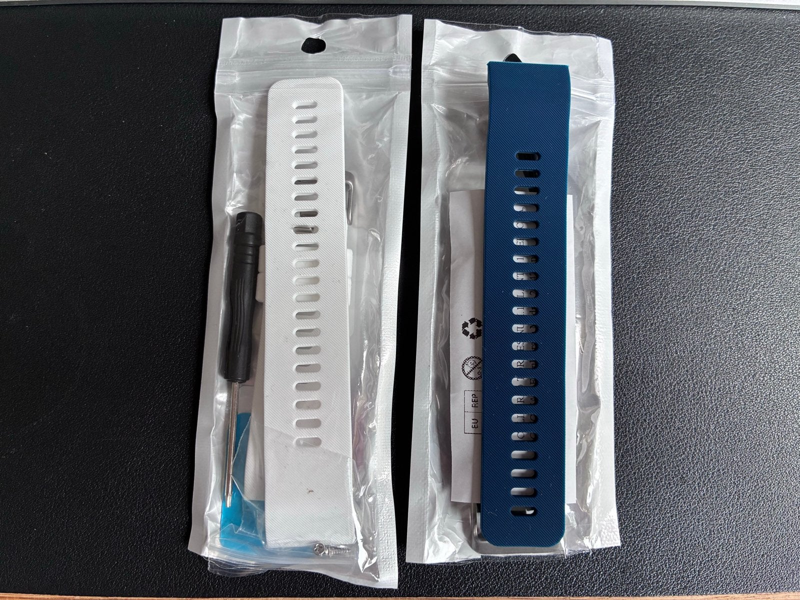 Approach S10 Horlogebandjes wit en blauw, Verzenden, Nieuw, Wit, Android