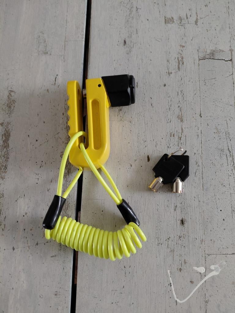 schijfremslot voor motor, Ophalen, Nieuw