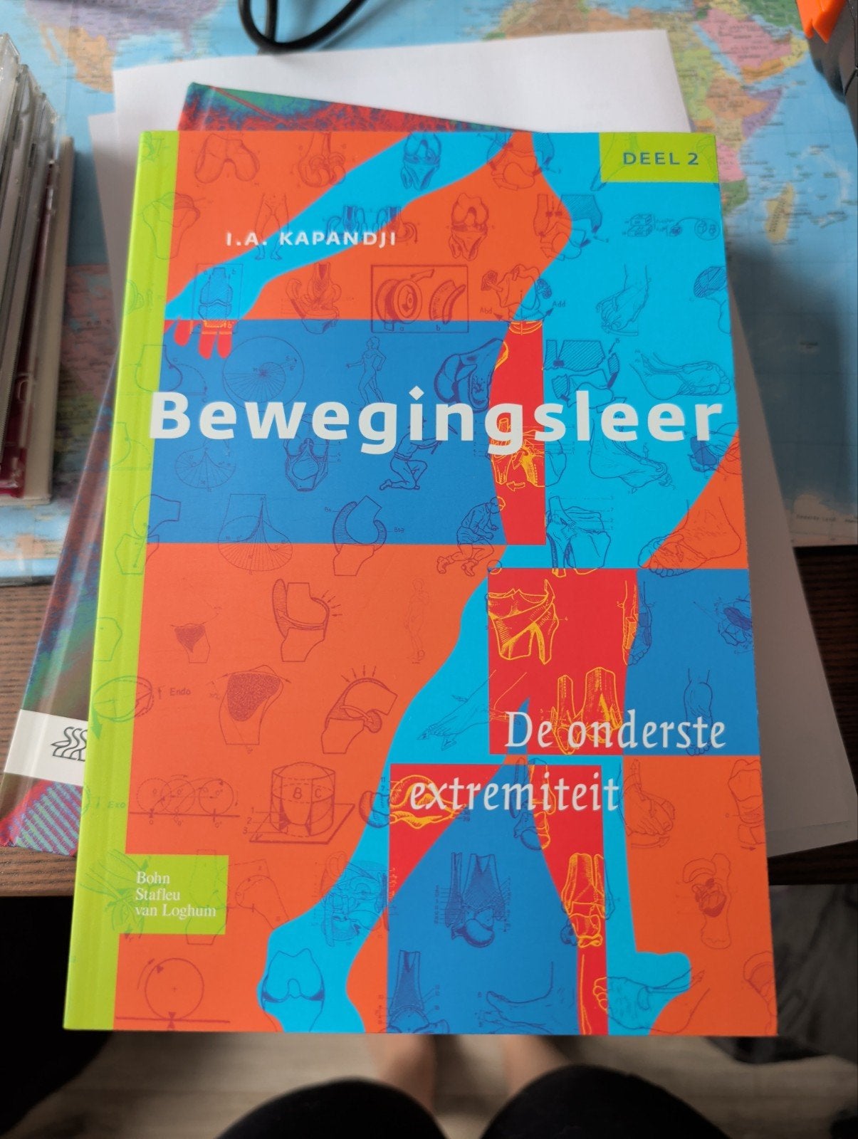 Bewegingsleer De onderste extremiteit - I.A. Kapandji, Gelezen, I.A. Kapandji, Beta, HBO