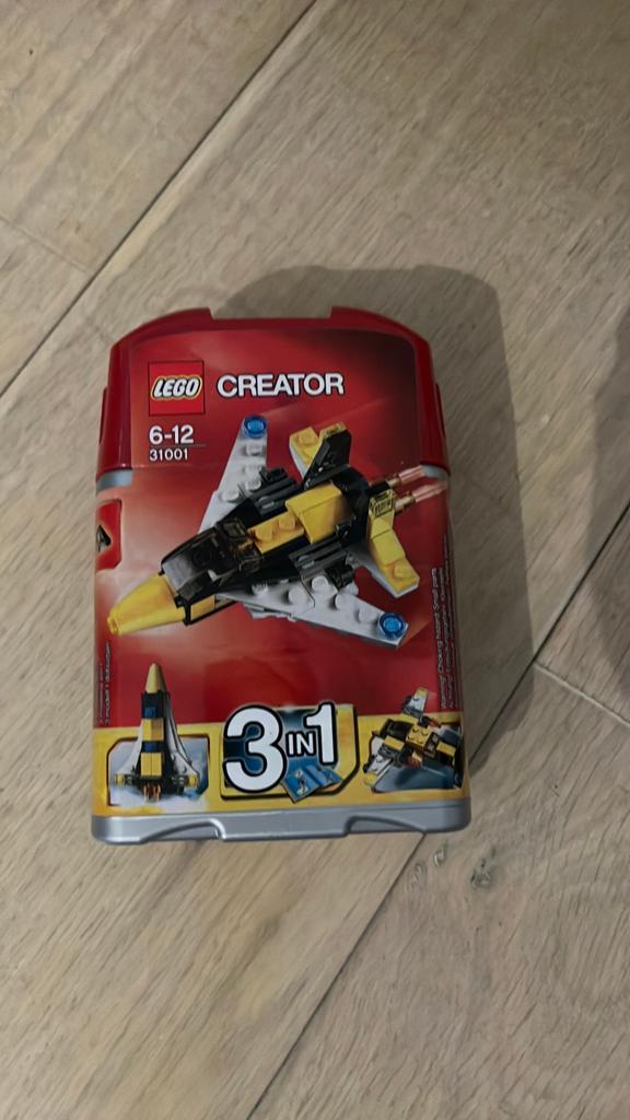 Lego 31001 mini vliegtuig, Ophalen of Verzenden