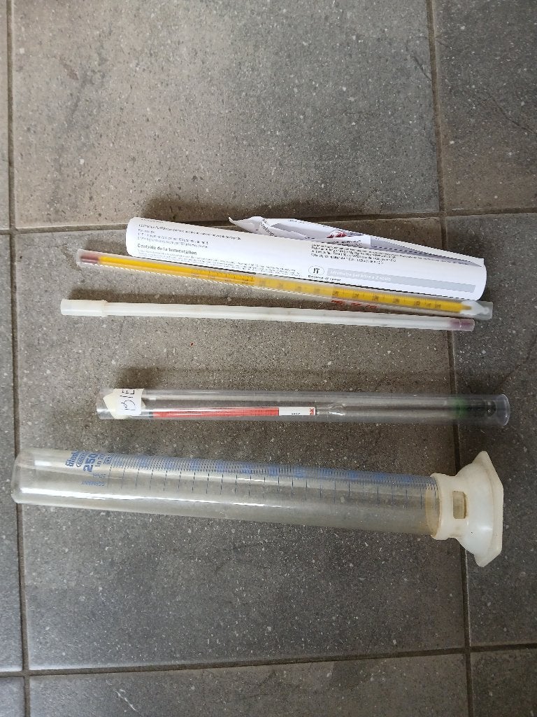diverse hydrometers, Ophalen of Verzenden, Gebruikt, Overige merken