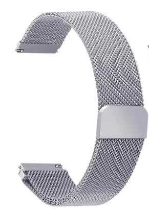 Metalen Horlogeband Voor Samsung Galaxy Fit 2 R220 Band Pols, Ophalen of Verzenden, Nieuw, Bandje
