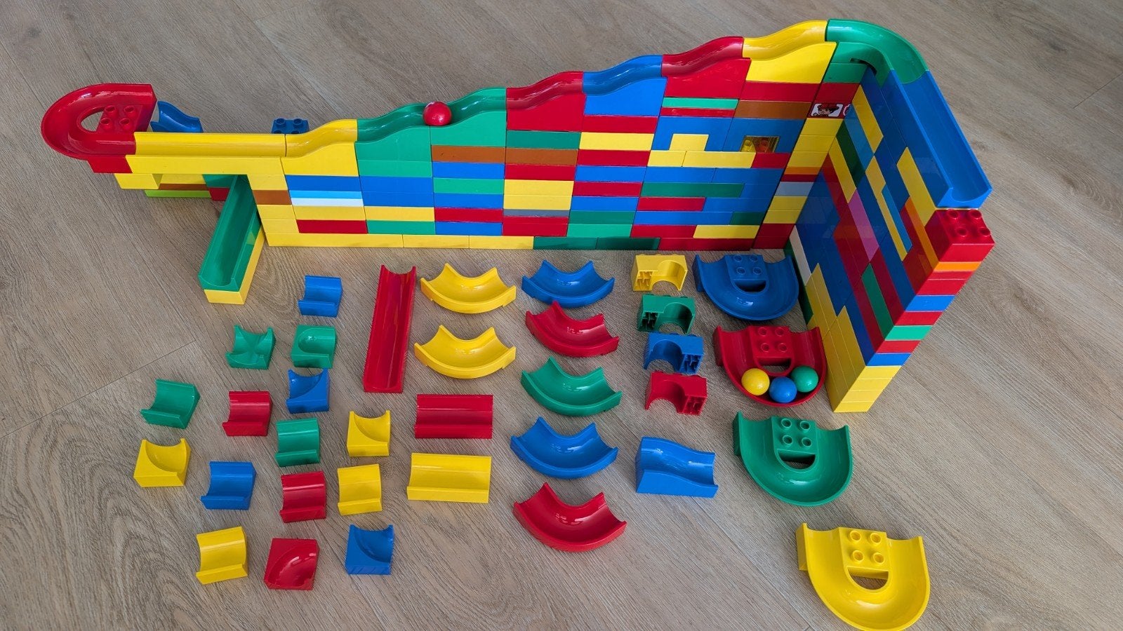 Grote collectie Duplo incl hubelino knikkerbaan, Ophalen of Verzenden, Gebruikt, Overige merken