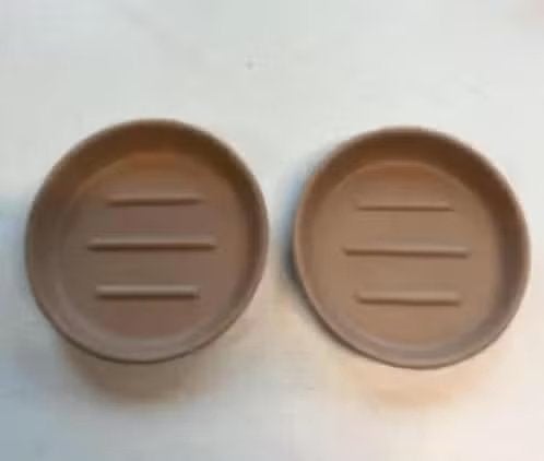 NIEUW! Wenko zeepbakje terracotta keramiek 11,5 cm €4,99, Ophalen of Verzenden, Nieuw, Beige, Overige typen