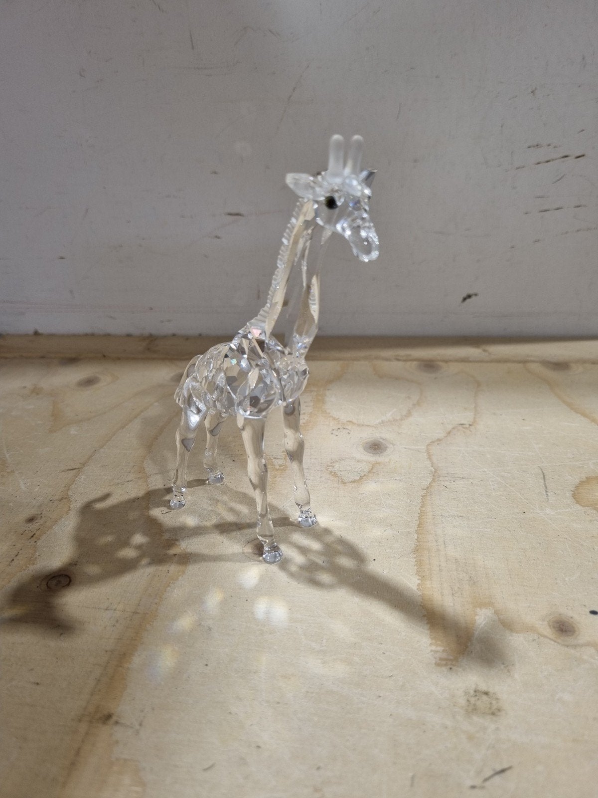 Swarovski Kristallen Giraffe, Customer_relations.nl@swarovski.com, Ophalen of Verzenden, Zo goed als nieuw, Figuurtje