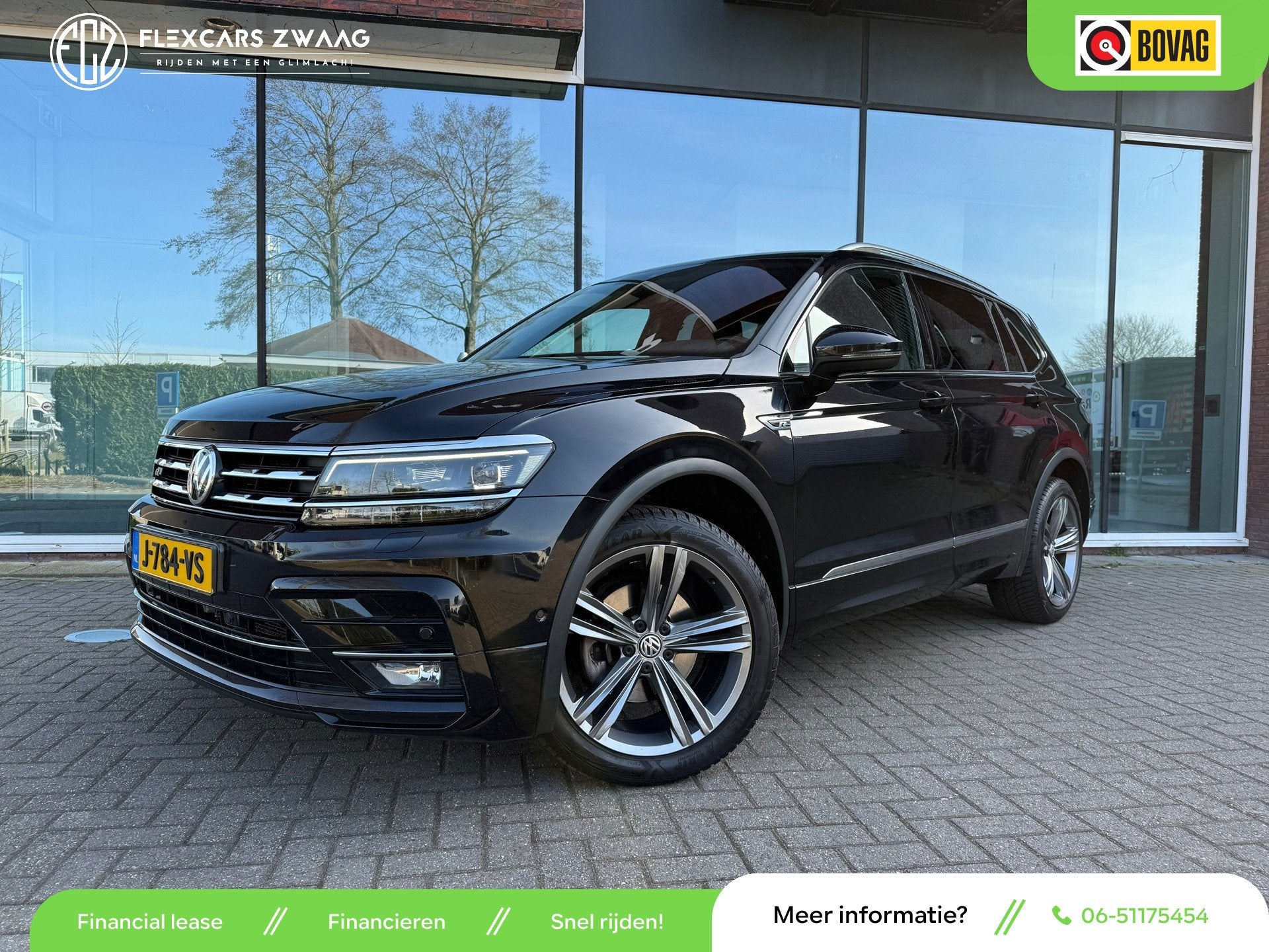 Volkswagen Tiguan Allspace 1.5 TSI Highline Business R - Aut, Dealer onderhouden, 1502 kg, 4 cilinders, 150 pk
