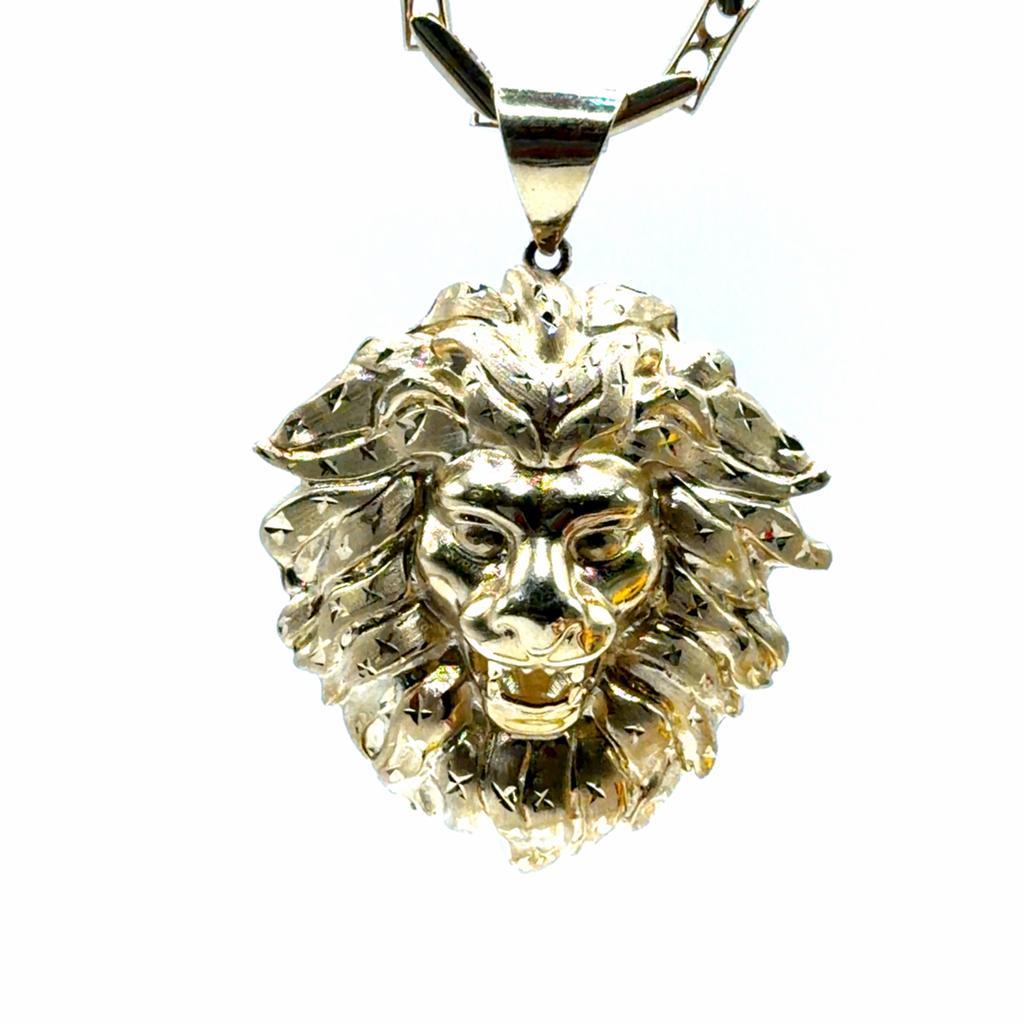 Gouden Leeuwenkop Hanger - Uniek Design, Www.bredajuwelier.nl, Nieuw, Ophalen of Verzenden, Www.bredajuwelier.nl