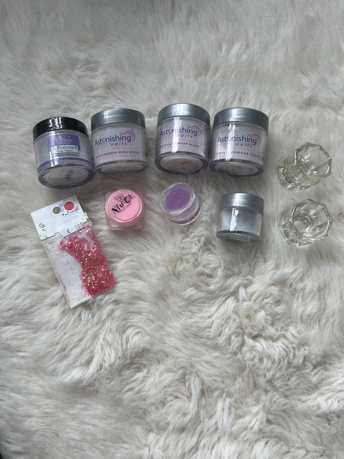 Acryl poeder en liquid bakjes voor nagels, Ophalen of Verzenden, Gebruikt, Overige typen