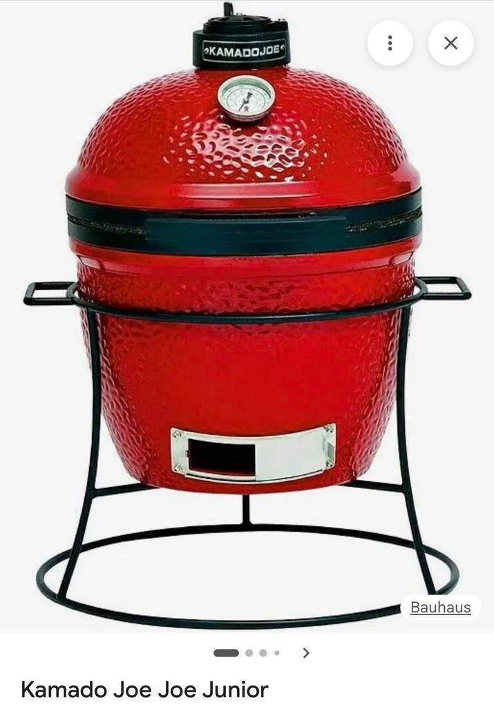 Kamado Joe Junior, Ophalen, Gebruikt