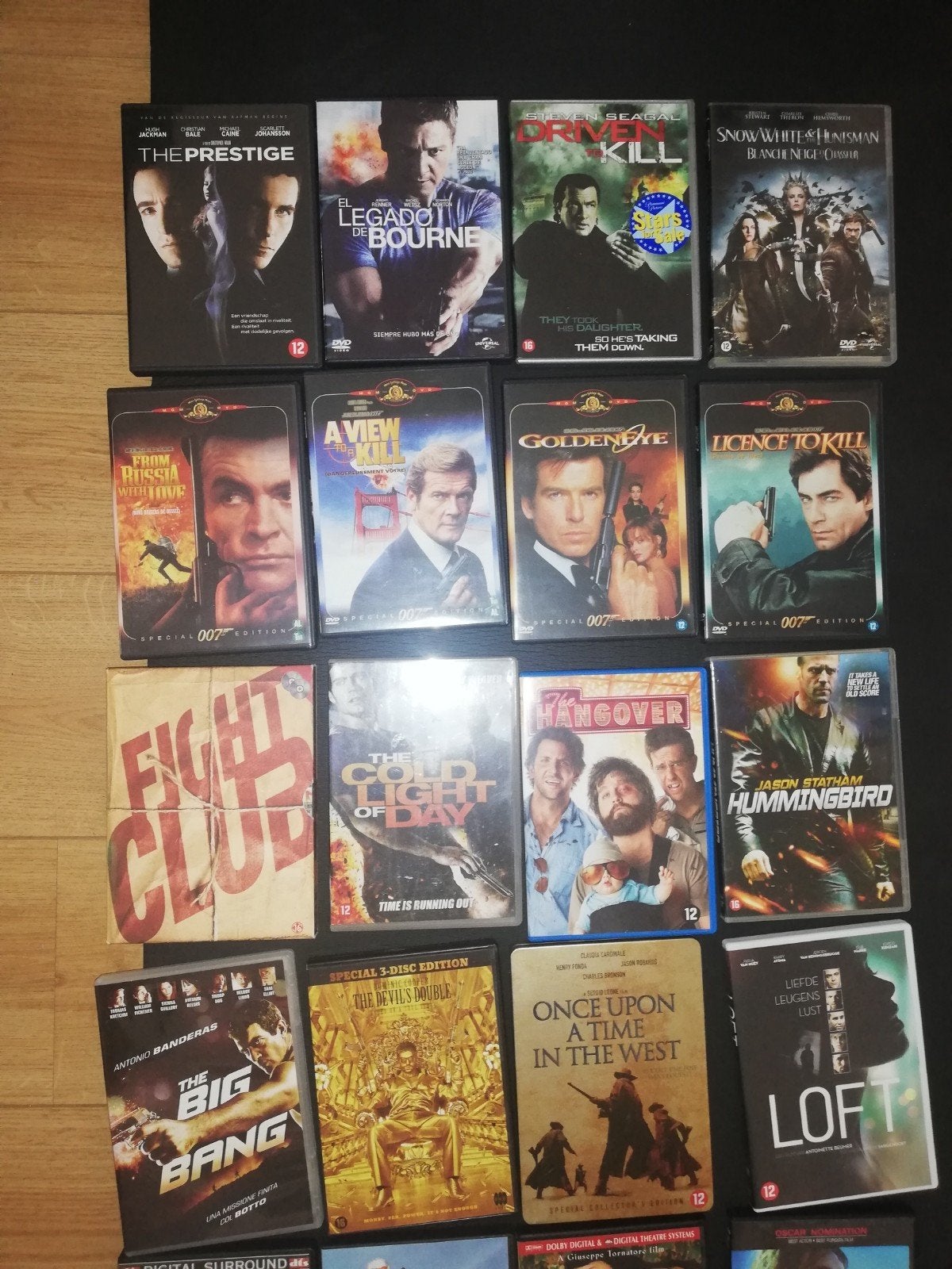 Grote collectie dvds films - Actie, Thriller, Drama, Vanaf 16 jaar, Nederlands, Ophalen of Verzenden, Inclusief doosje