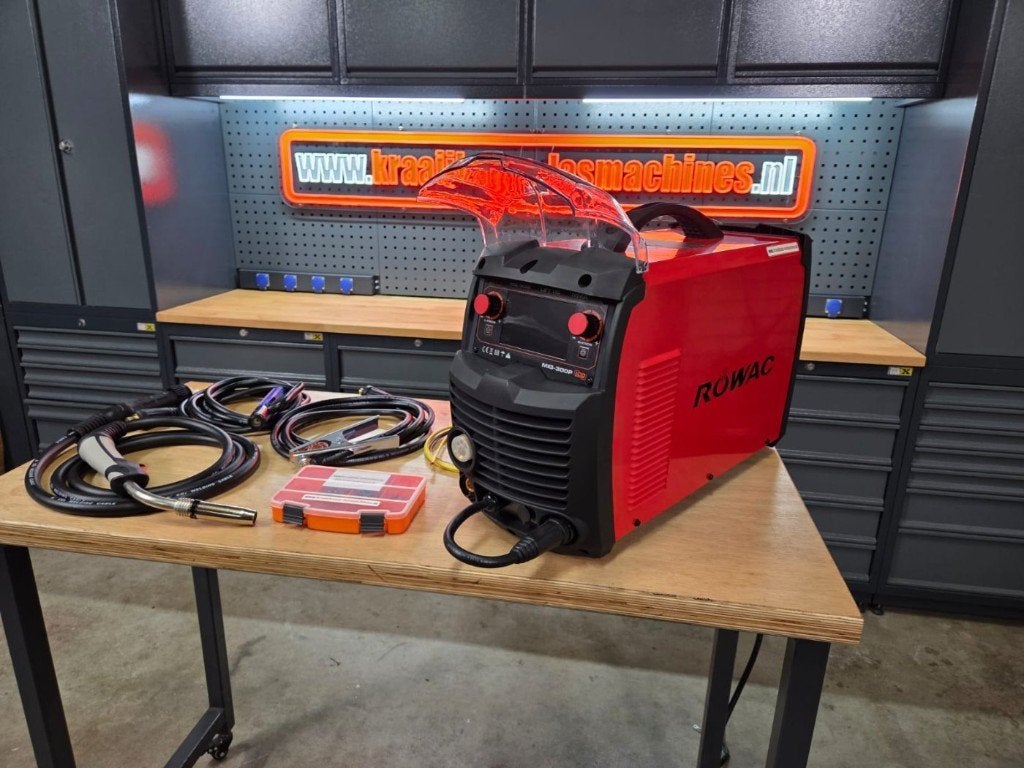 NIEUW! Rowac Mig 300SP DUBBEL PULSE 300a 380v synergetisch, Ophalen of Verzenden, Nieuw, 250 ampère of meer, Co2