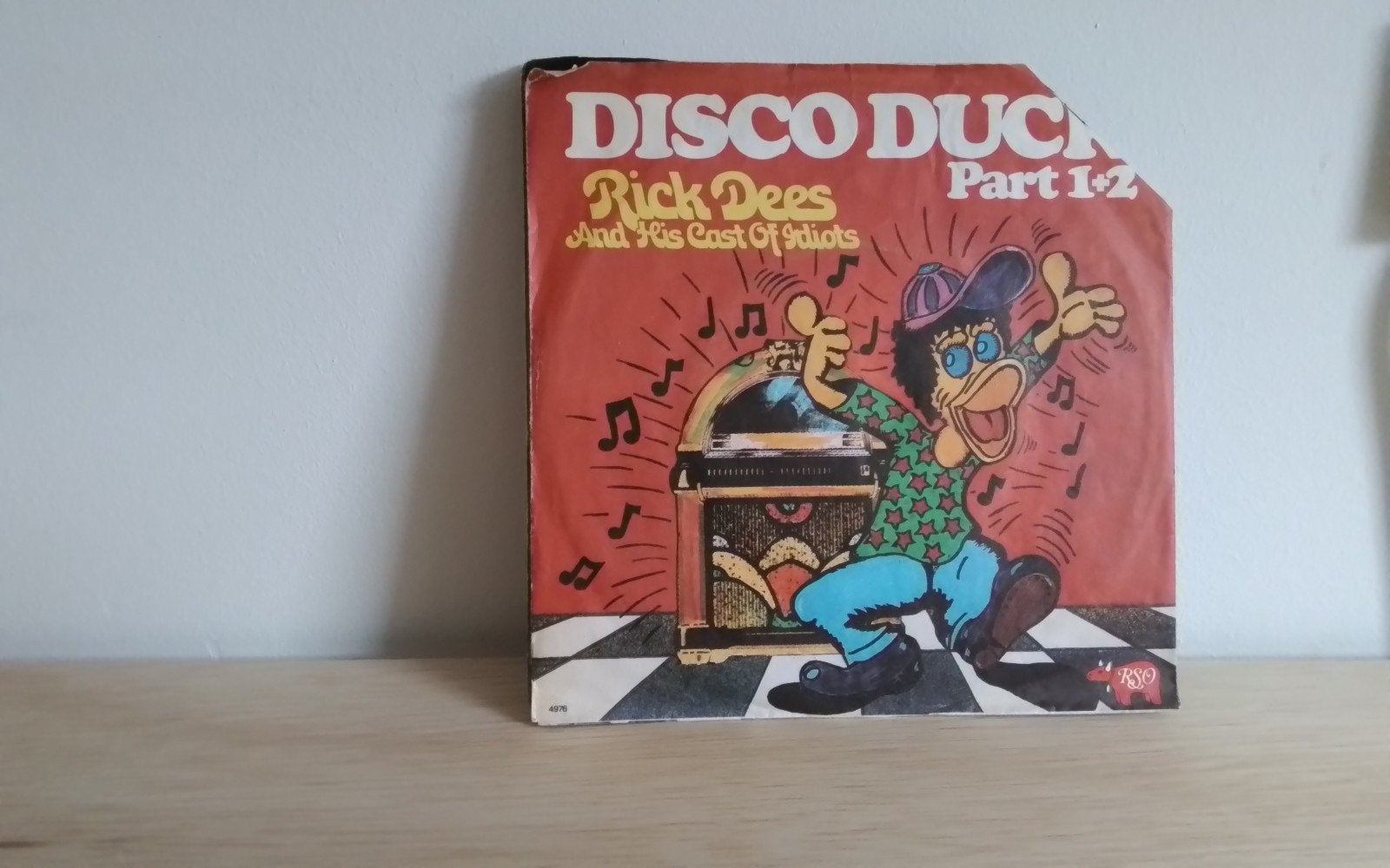 Rick Dees - disco duck, Cd's en Dvd's, Vinyl Singles, Ophalen of Verzenden, Gebruikt, Pop