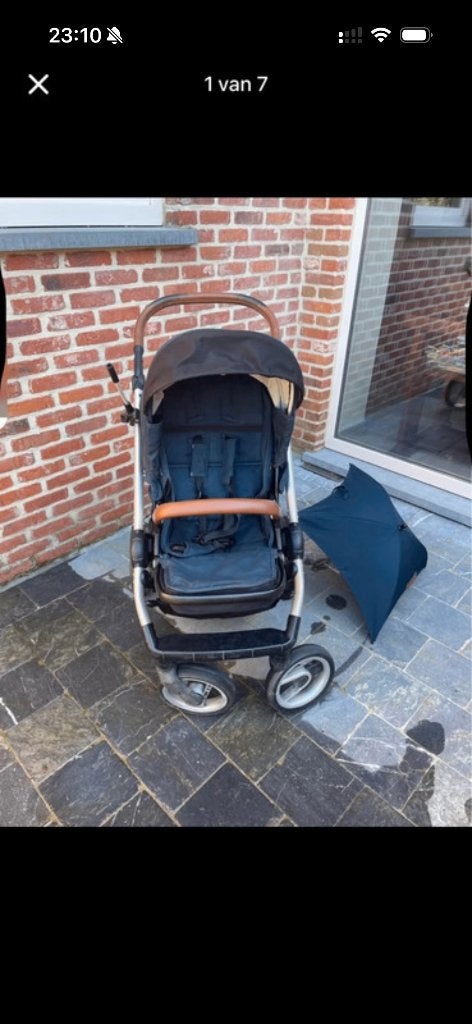 Kinderwagen en bijbehorende, Ophalen, Zo goed als nieuw, Combiwagen, Mutsy