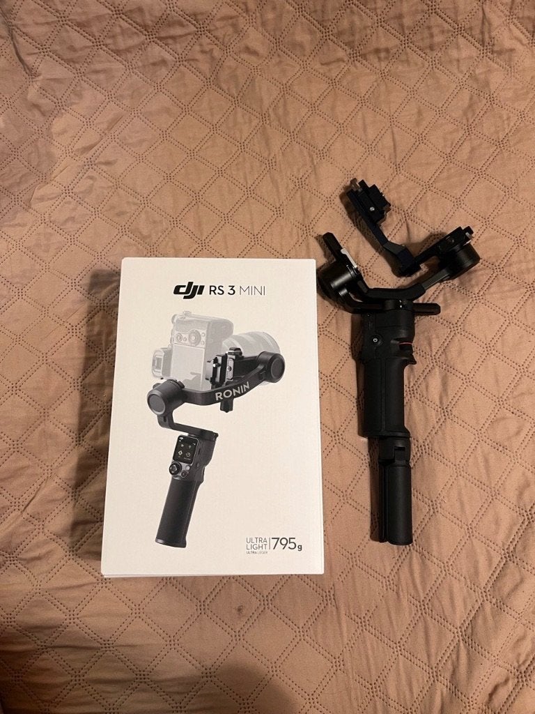 DJI RS3 mini als nieuw, Audio, Tv en Foto, Fotografie | Statieven en Balhoofden, Ophalen, Zo goed als nieuw, Overige typen, 3-assige stabilisatie