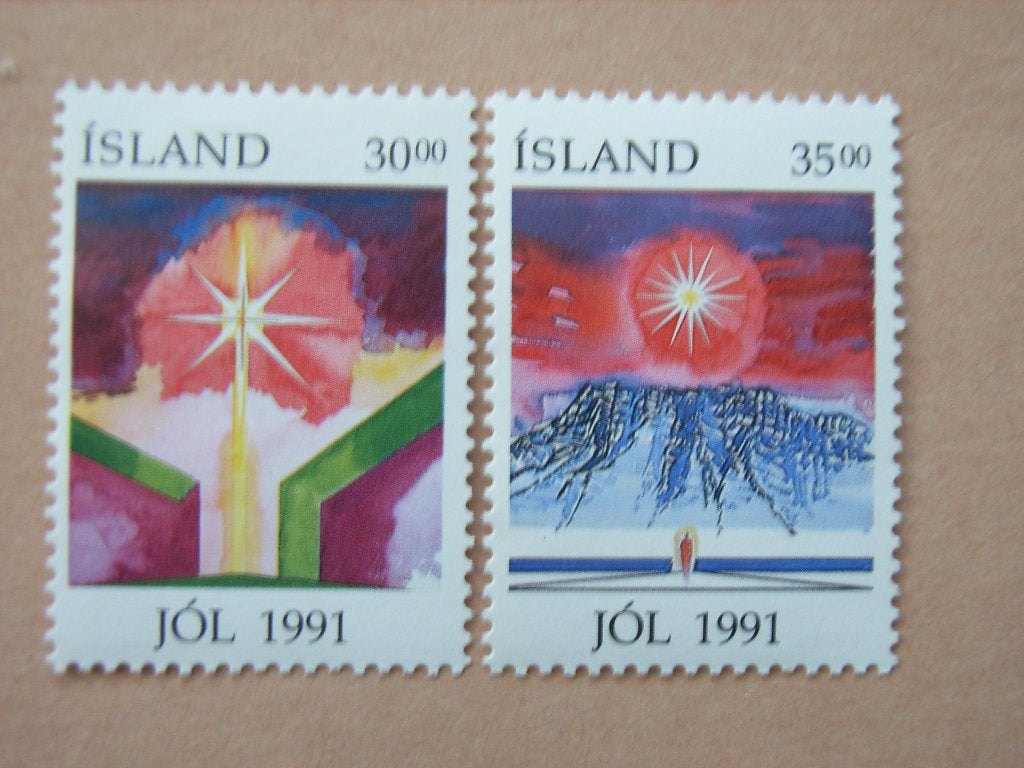 KZ  IJsland 758-759 Pf, Postzegels en Munten, Ophalen of Verzenden, IJsland, Postfris