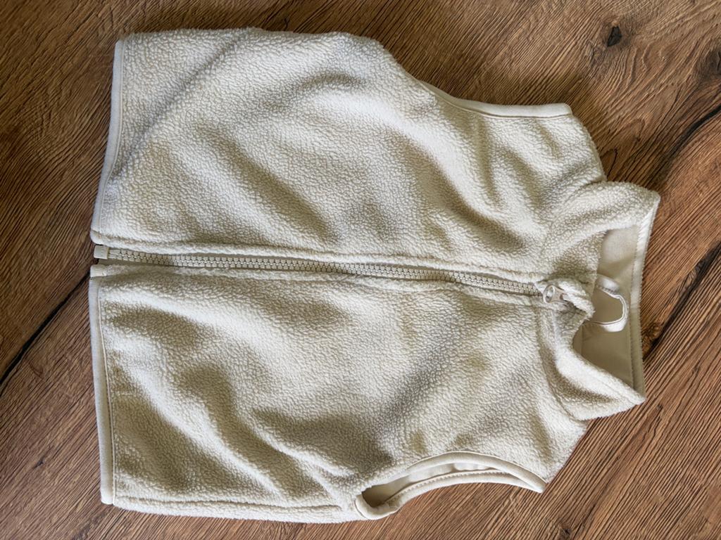 Fleece bodywarmer maat 80, Ophalen of Verzenden, Zo goed als nieuw, Jongetje of Meisje, Jasje