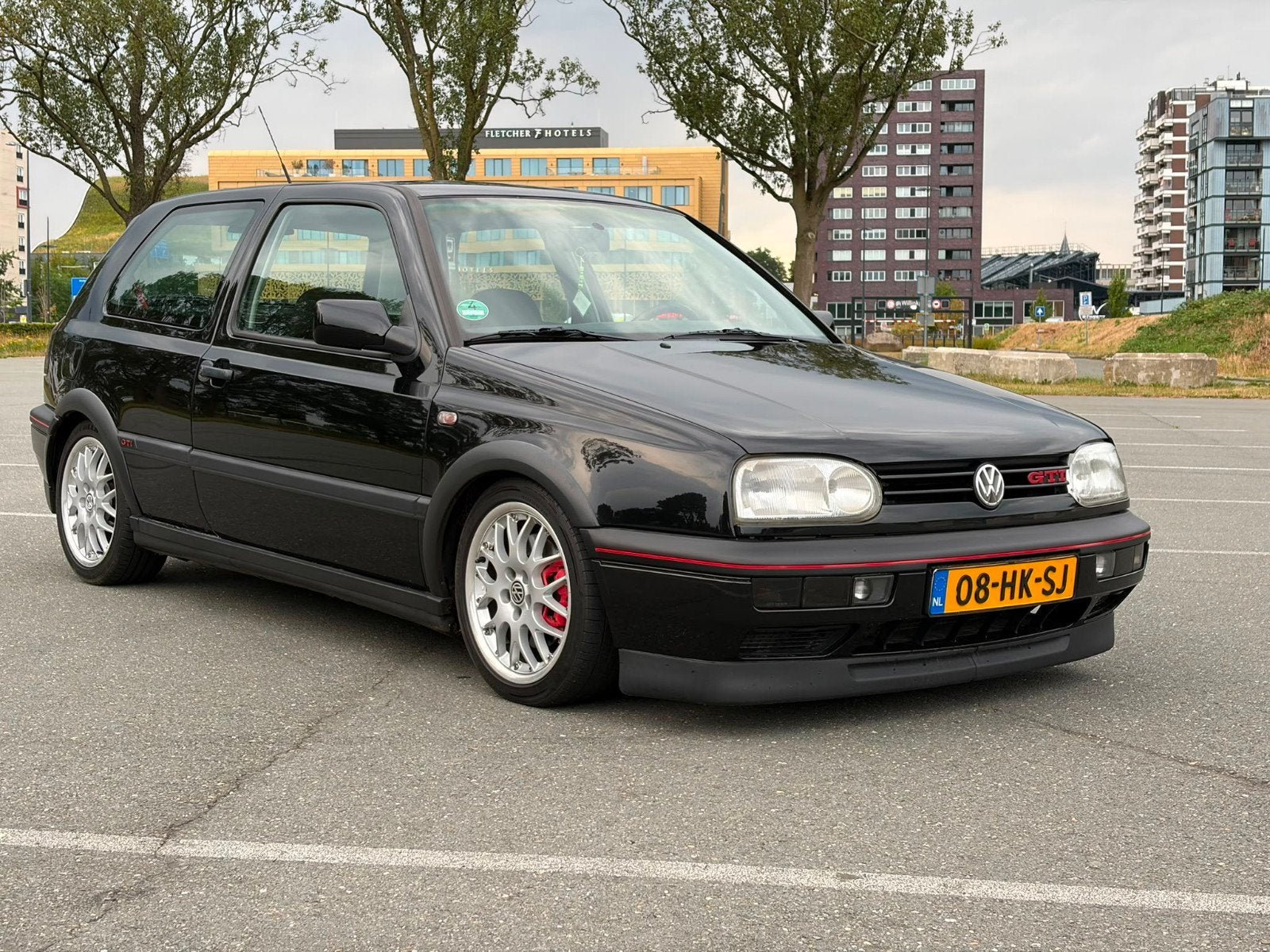 Volkswagen Golf 2.0 GTI 1996 Zwart, Voorwielaandrijving, Stof, 4 cilinders, 1984 cc