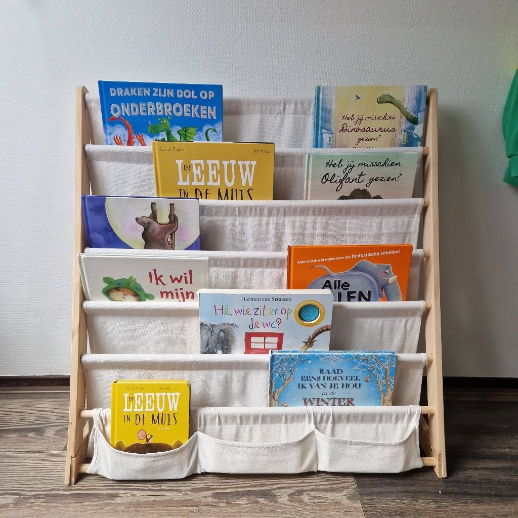 Kinderboekenkast Flokoo, Ophalen, 50 tot 70 cm, 105 cm of meer, Zo goed als nieuw