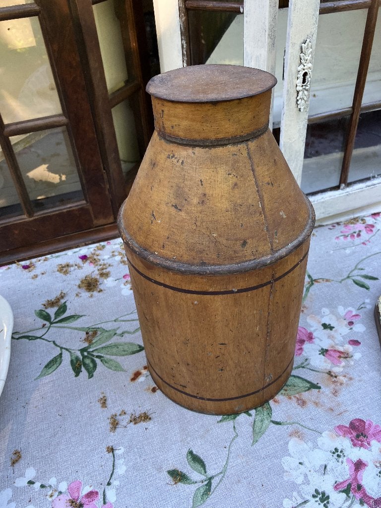 Oud blik, Antiek en Kunst, Curiosa en Brocante, Ophalen of Verzenden