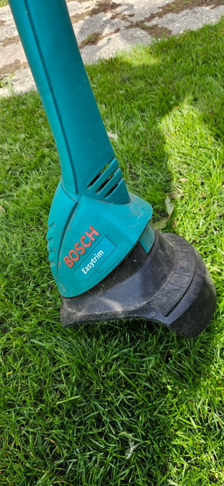 Bosch Easytrim elektrische grastrimmer, Ophalen, Cirkelmaaier, Gebruikt, Elektrische grasmaaier