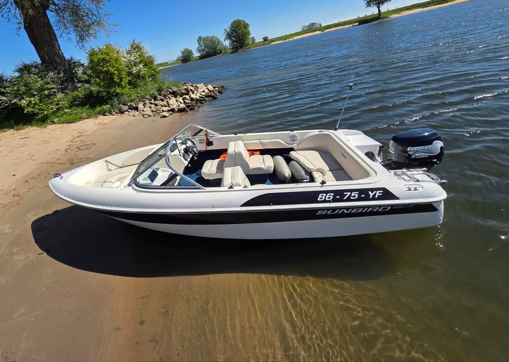 Sunbird spirit 170 bowrider 50pk, Watersport en Boten, Ophalen, Sunbird OMC, Gebruikt, Nnb
