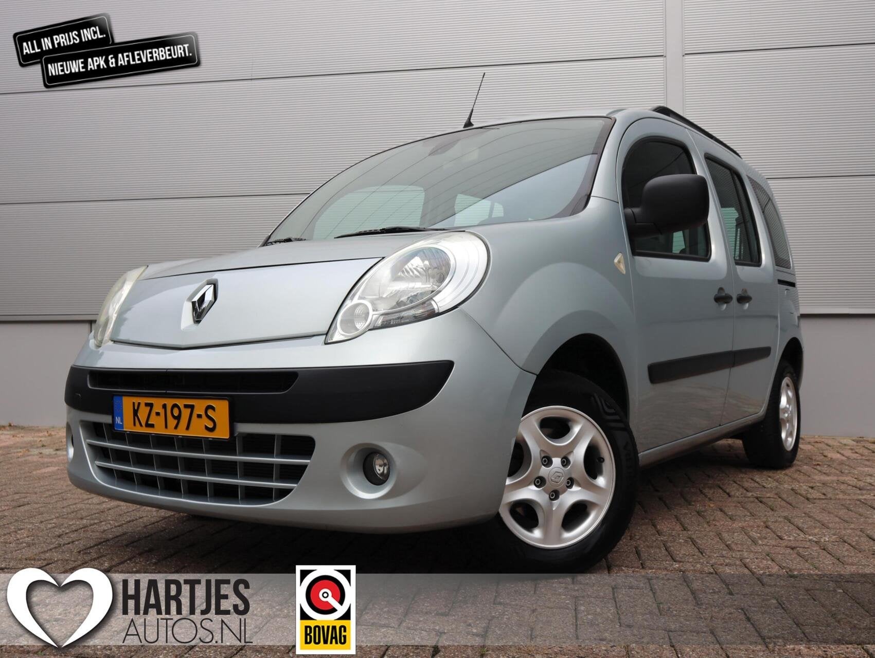 Renault Kangoo Family 1.6-16V Privilège (Vol-Opties!), Auto's, 1373 kg, Gebruikt, Huisgarantie, 4 cilinders