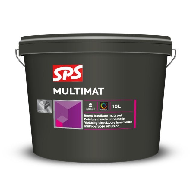 7 liter op kleur gemaakt, SPS muurverf., Overige kleuren, 5 tot 10 liter, Ophalen of Verzenden, Verf