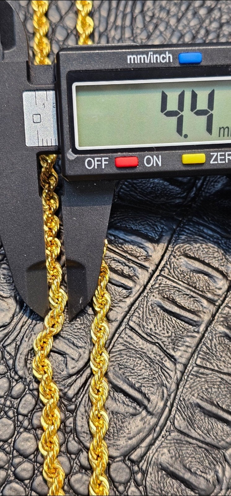 Mooie ropchain 14k gouden ketting, Ophalen of Verzenden, Nieuw, Goud, Goud
