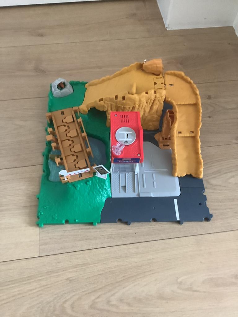 Matchbox action drivers canyon adventure set., Ophalen of Verzenden, Gebruikt