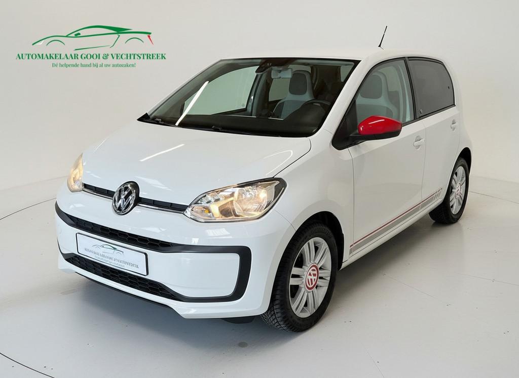 Volkswagen Up! 1.0 BMT up! beats - Airco - 1e eigenaar, Voorwielaandrijving, Met garantie (alle), 4 stoelen, Wit