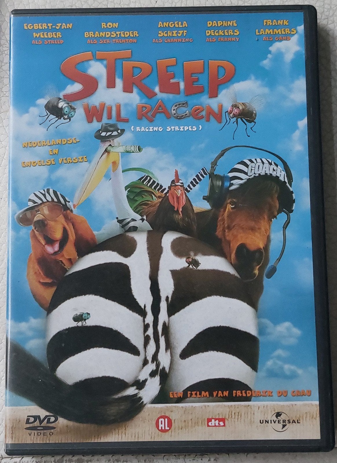 Streepl: Een Zebra Wil Racen (DVD), Bonusmateriaal, Gebruikt, Alle leeftijden, Nederlands