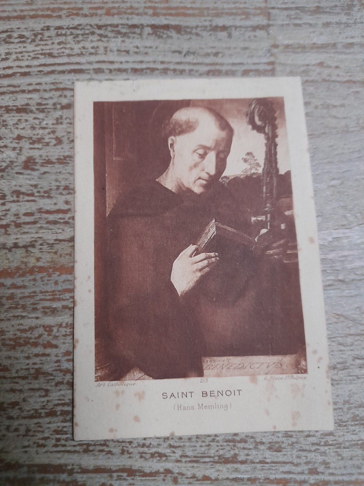 Bidprentje R.P. Domni Petri van der Meer De Walcheren, Ophalen of Verzenden, Bidprentje