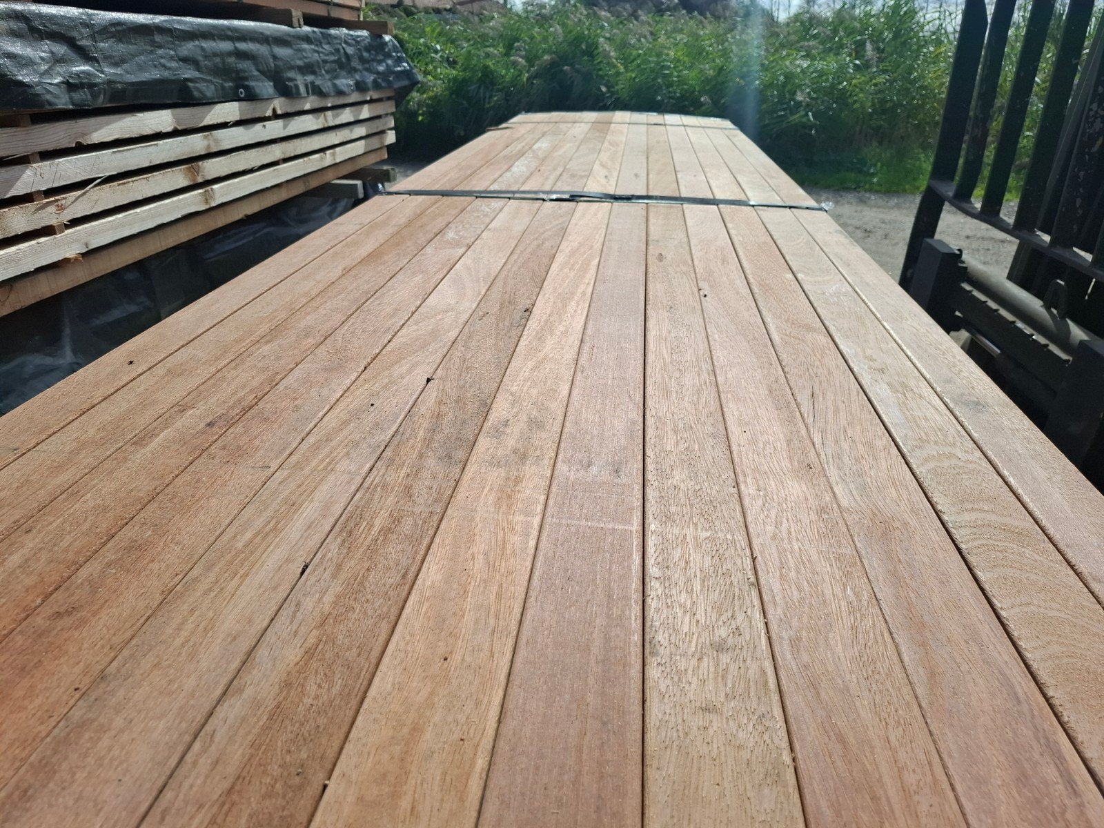 hardhout regels balken 4 meter geschaafd bezorgen mogelijk, Ophalen, Nieuw