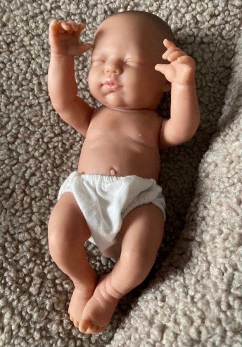 Berenguer baby popje, Verzenden, Zo goed als nieuw, Babypop, Levensecht of Reborn