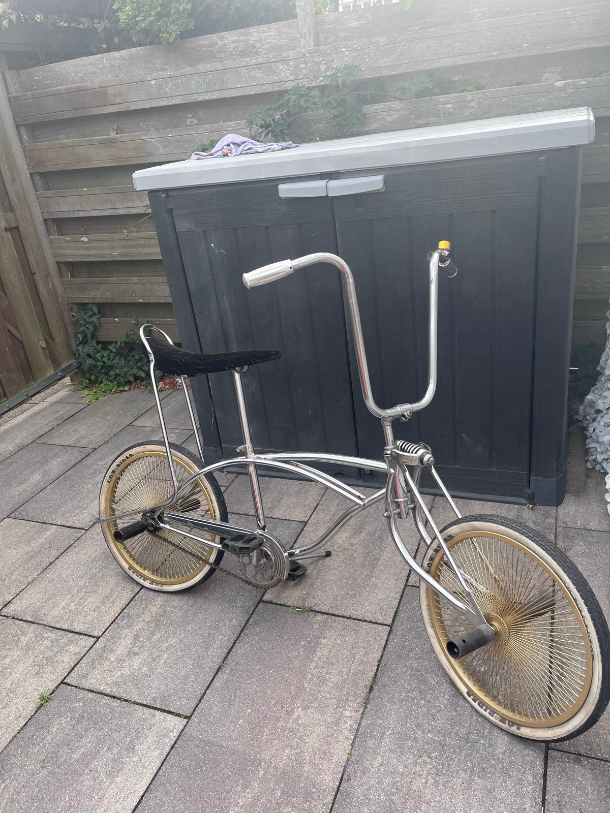 8 Ball Lowrider Fiets - Unieke Custom Bike, Ophalen, Gebruikt, Chroom