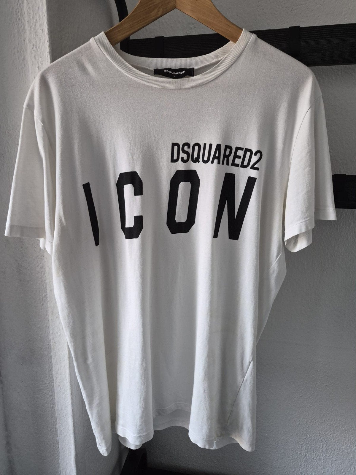Dsquared2 shirt maat L origineel, Ophalen, Maat 52/54 (L), Dsquared2, Wit