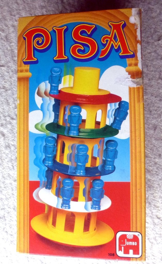 Pisa  -  compleet, Een of twee spelers, Ophalen of Verzenden, Gebruikt