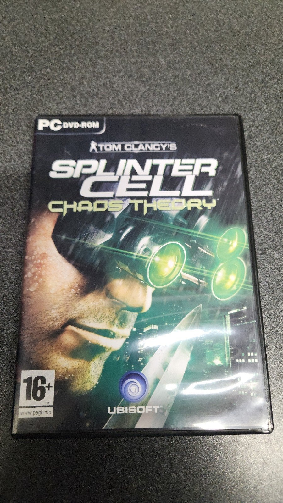 Tom Clancy's Splinter Cell Chaos Theory PC DVD-ROM, Avontuur en Actie, Online, Gebruikt, 1 speler