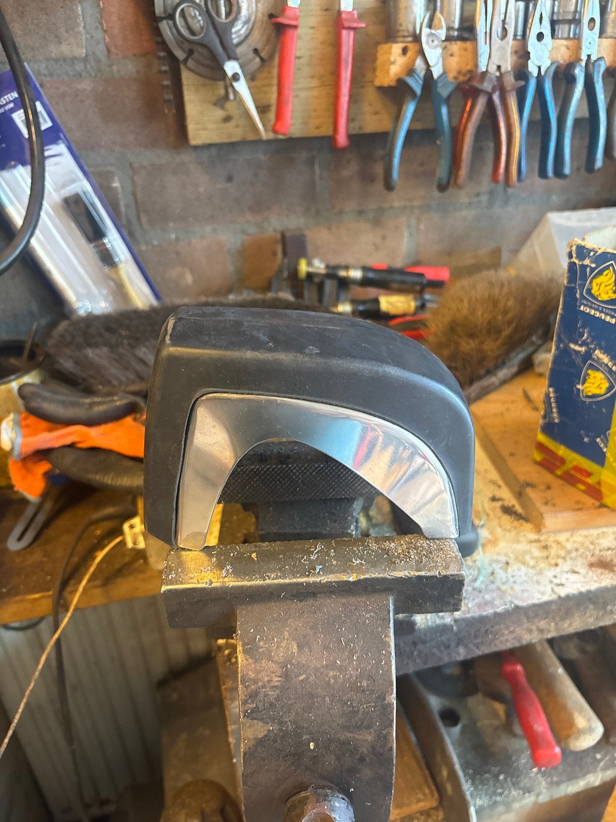 Peugeot 504 bumperrozetten, Ophalen of Verzenden, Gebruikt, Peugeot