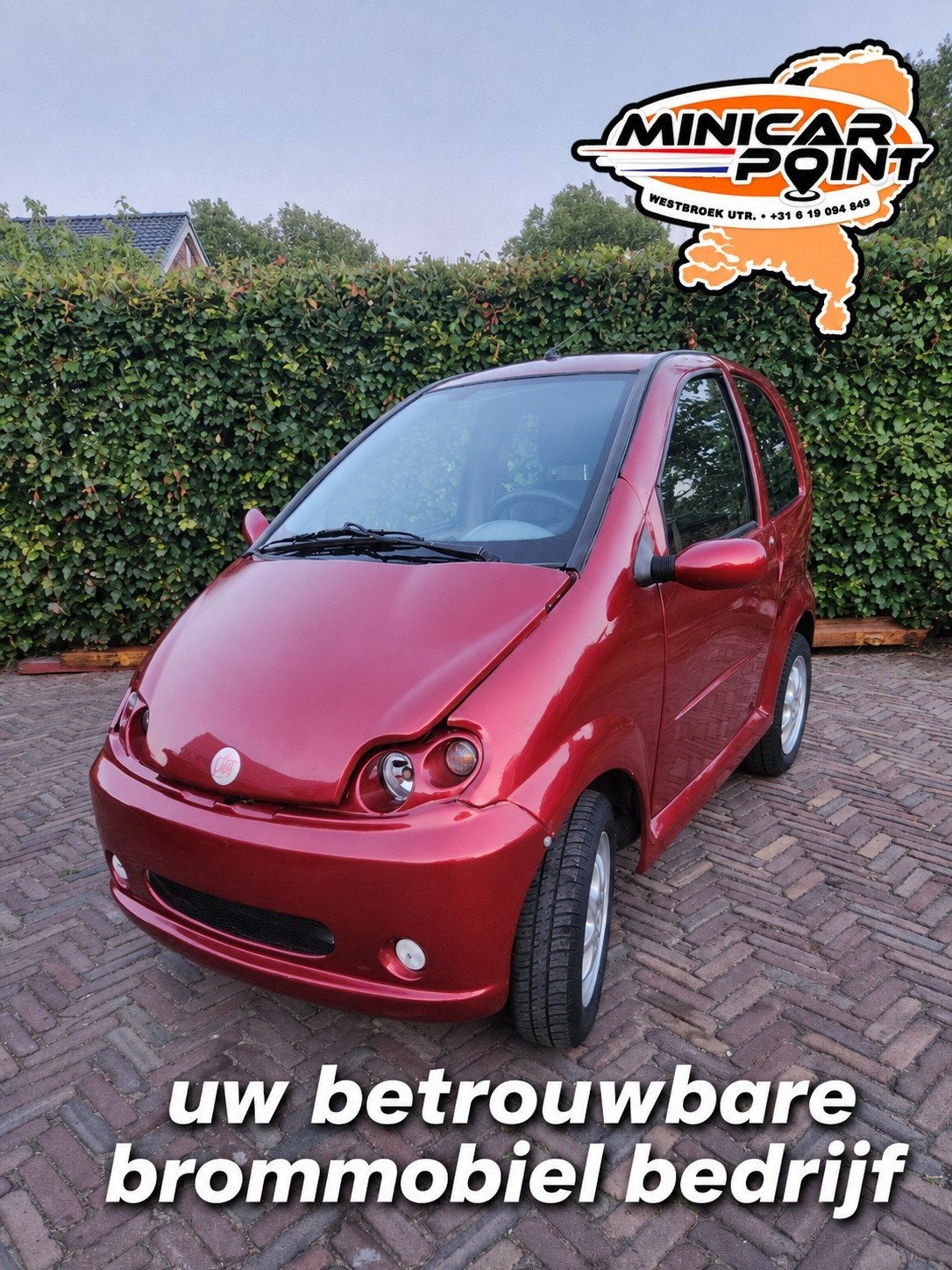 JDM city rijbewijs vrij nieuwe ORIGINEELE HONDA gx200 15.075, Diversen, Ophalen of Verzenden, 46 km of meer, Canta, 16 km/u of meer