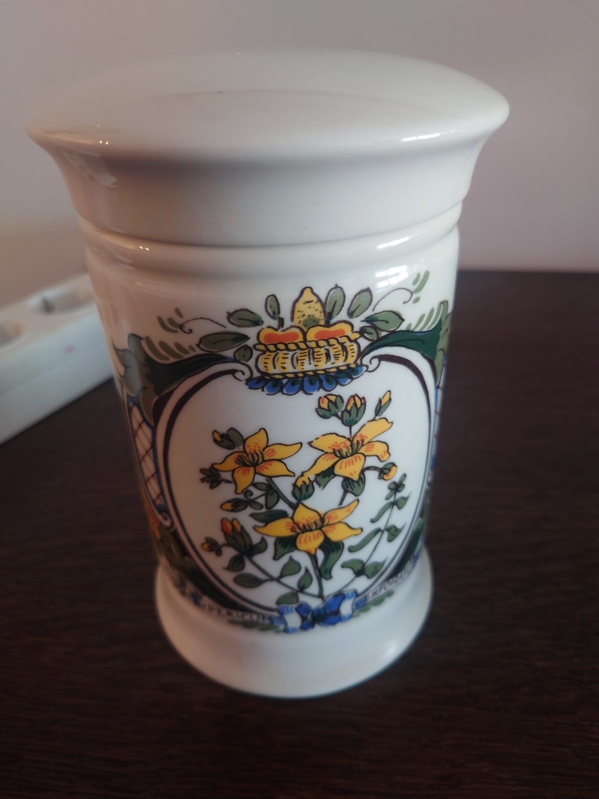 Mooie pot met deksel uit Schoonhoven, Ophalen of Verzenden