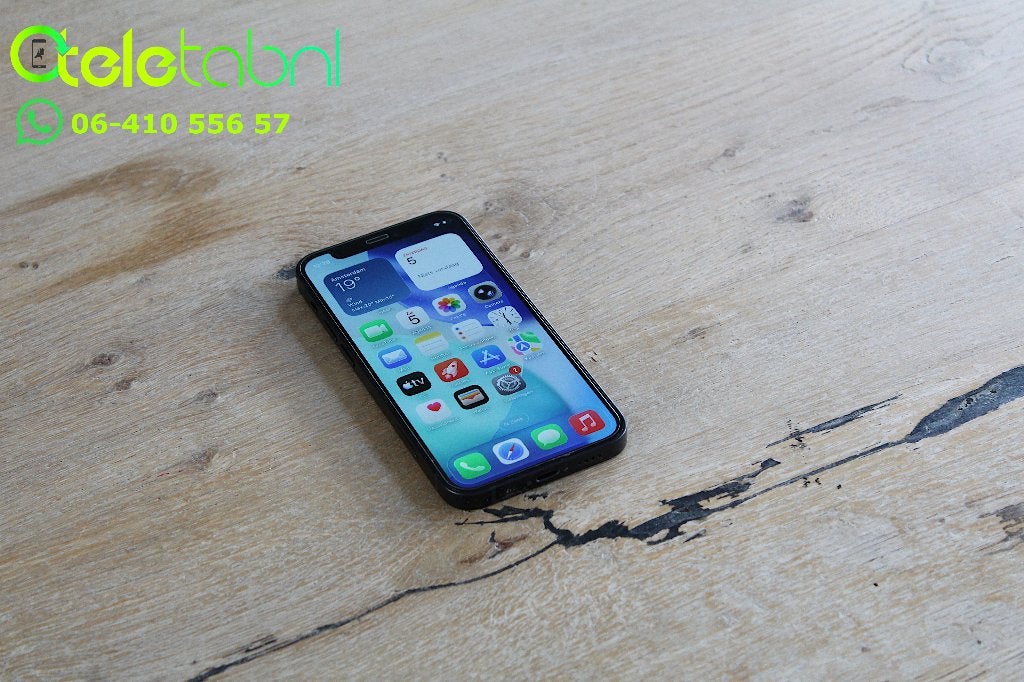 Apple iPhone 12 Mini - 128GB - Zwart | Batterij 100%, Telecommunicatie, Apple, IPhone 12 Mini, Zwart, Refurbished