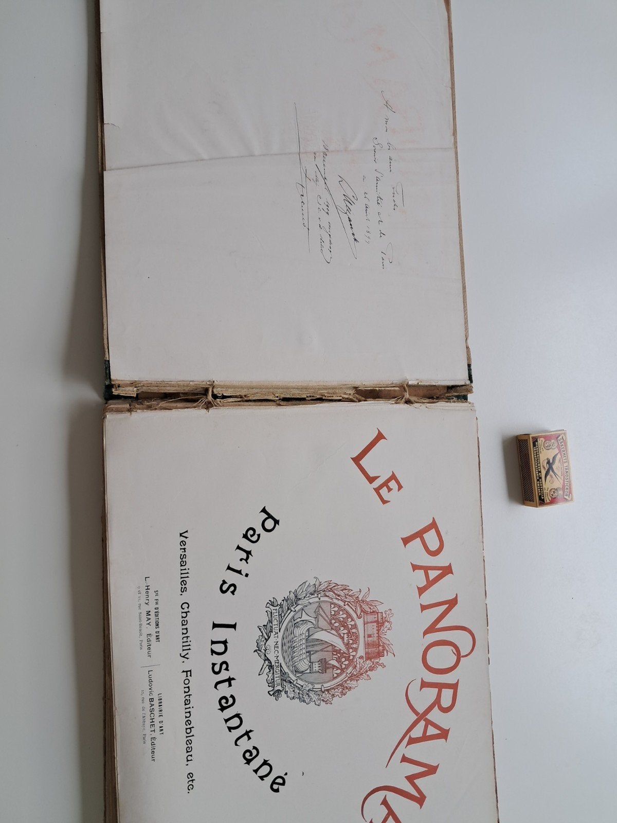 Le Panorama Paris Instantané - Historisch Fotoboek, Boeken, Ophalen of Verzenden, Gelezen, L. Henry May / Ludovic Baschet, Europa overig